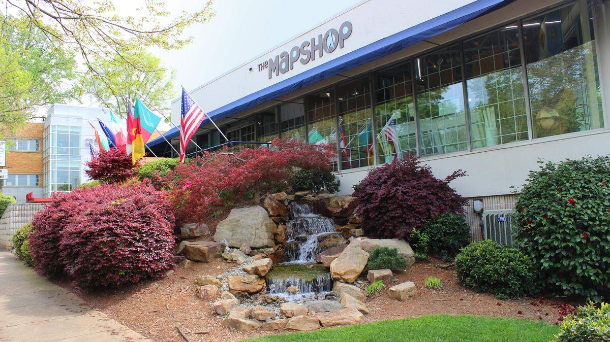 In April, The Map Shop will move from its iconic location at Morehead Street and Kings Drive — its home for 20 years.