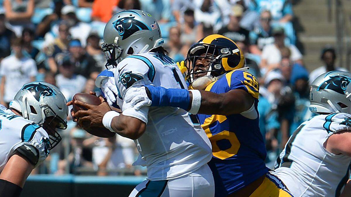 Grading the Carolina Panthers in their season-opening loss to the Los Angeles Rams