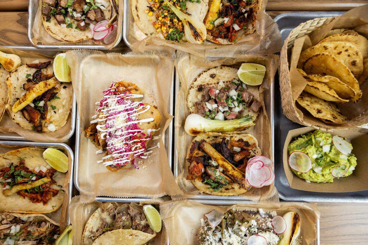 Maiz Agua Sal (MAS) is an easygoing brunch, lunch and dinner restaurant offering a wide array of tacos, Mexican dishes and frozen drinks in Wesley Heights.