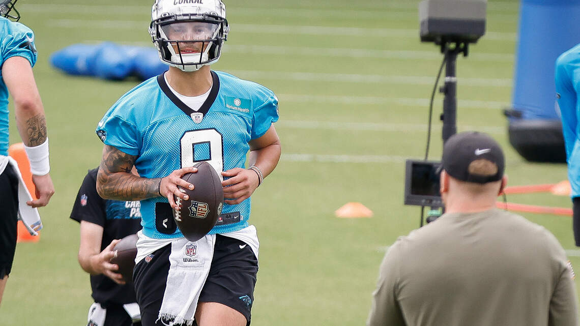 Why the Carolina Panthers are putting faith in ‘insanely athletic’ rookie QB Matt Corral