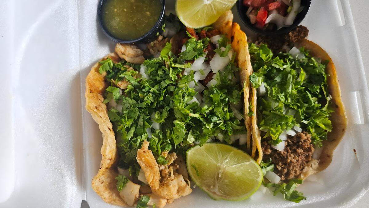 Tacos from Anita’s Mexican Grill.