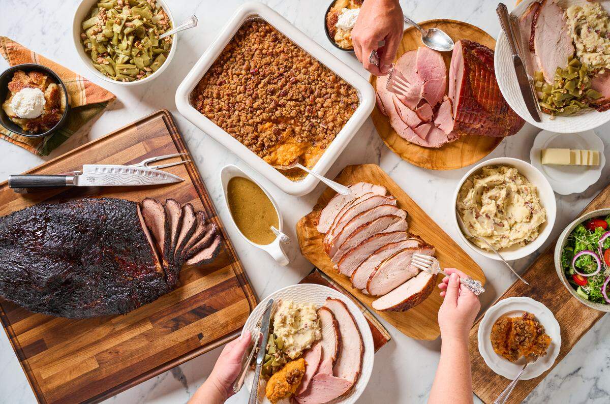 City Barbecue is offering holiday meals you can pick up from late November through New Year’s.