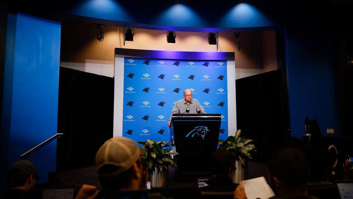 In rare public appearance, Panthers owner David Tepper addresses state of franchise