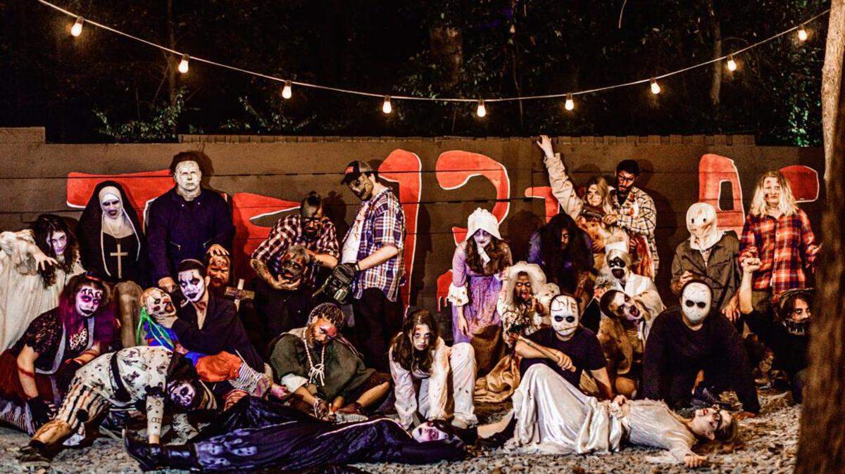 The 13th Acre is a haunted trail in Monroe, filled with creepy characters.
