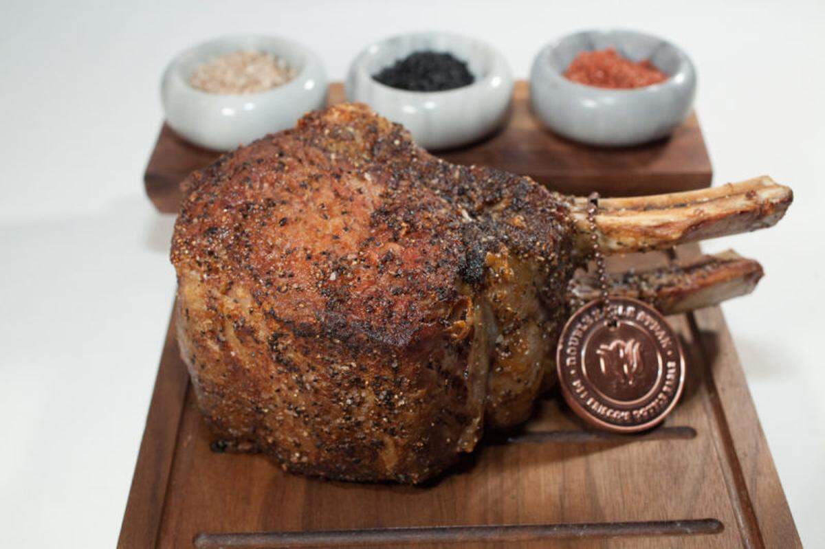 The Double Eagle Steak from Del Frisco’s.