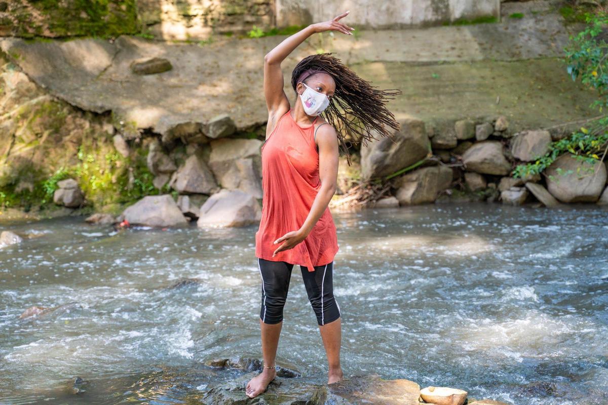 Tamara Williams, assistant professor of dance at UNC Charlotte, worked with the Charlotte Museum of History to provide content on ring-shout rituals for the museum’s Lunch and Learn series.