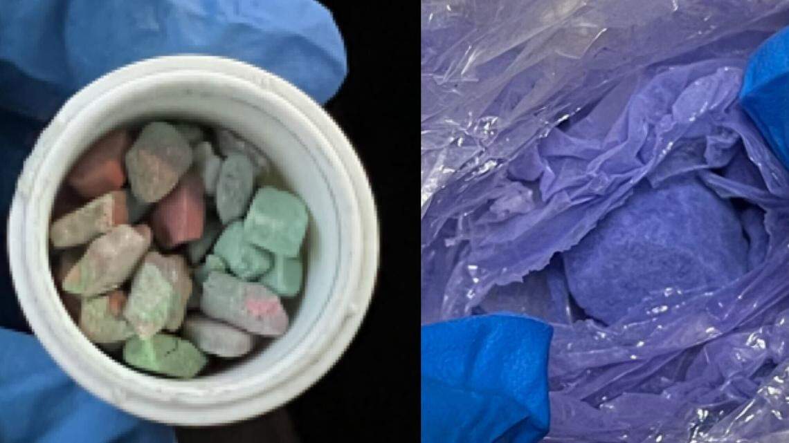 ‘Rainbow’ fentanyl confiscated in Charlotte prompts police warning to parents, kids