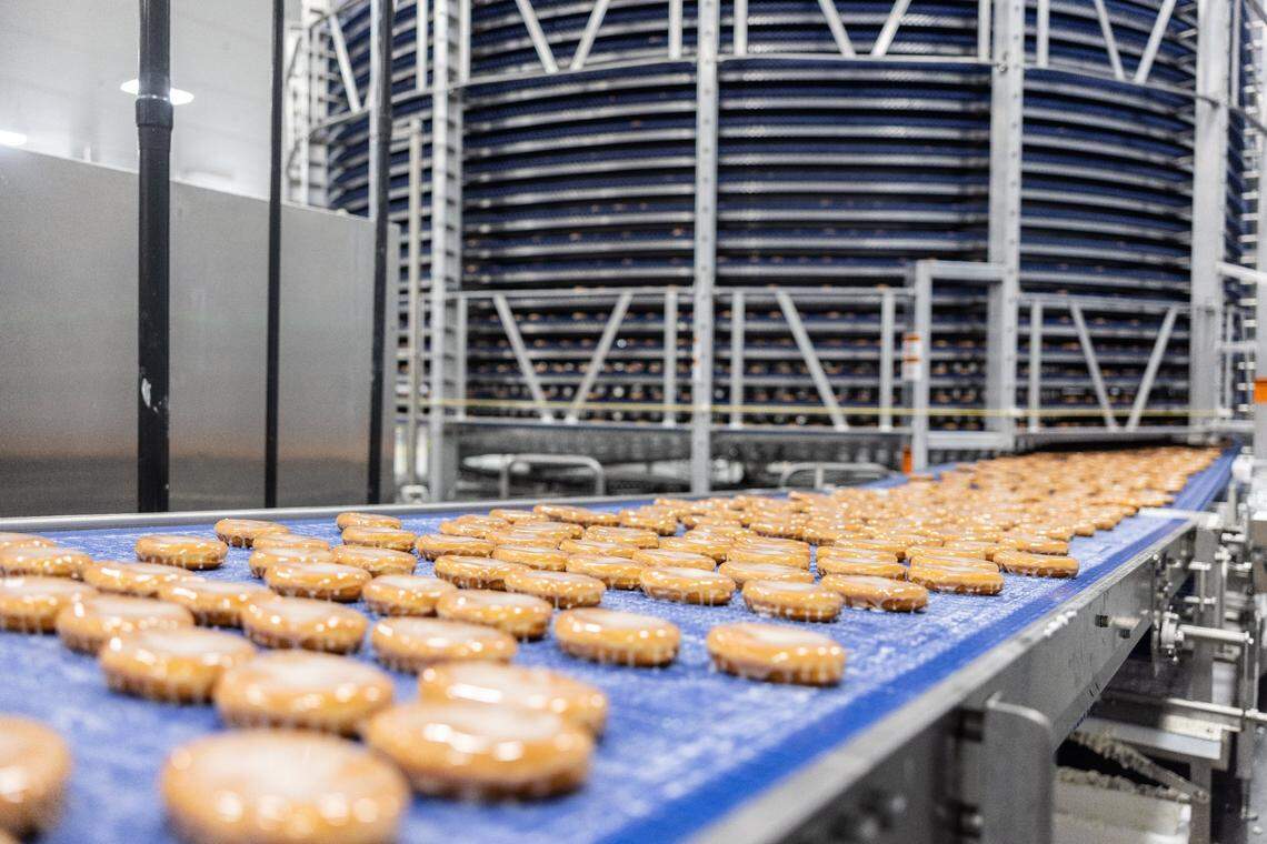 Carolina Foods new 428,000-square-foot facility in Pineville will have seven production lines, including two for its honey buns.