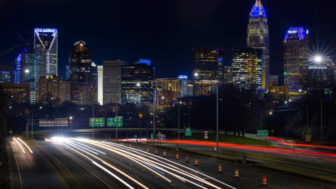 The Charlotte skyline is pretty spectacular at night. Should that have been one of Charlotte’s “wonders” in our “7 Wonders of Charlotte” list?