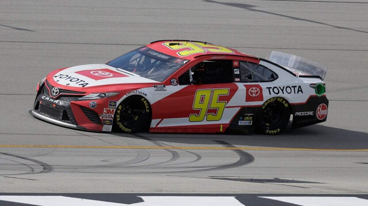 Christopher Bell (95) drives during a NASCAR Cup Series race July 12, in Sparta, Ky. Leavine Family Racing, which fielded Bell, has been sold to Spire Motorsports. Bell will drive for JGR next season.