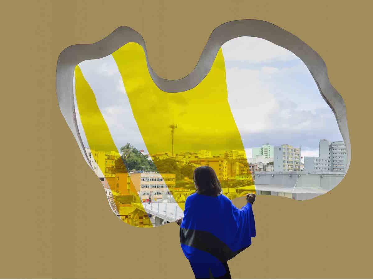 A series of photographs is part of the immersive instillation ”Isaac Julien: Lina Bo Bardi – A Marvellous Entanglement.”
