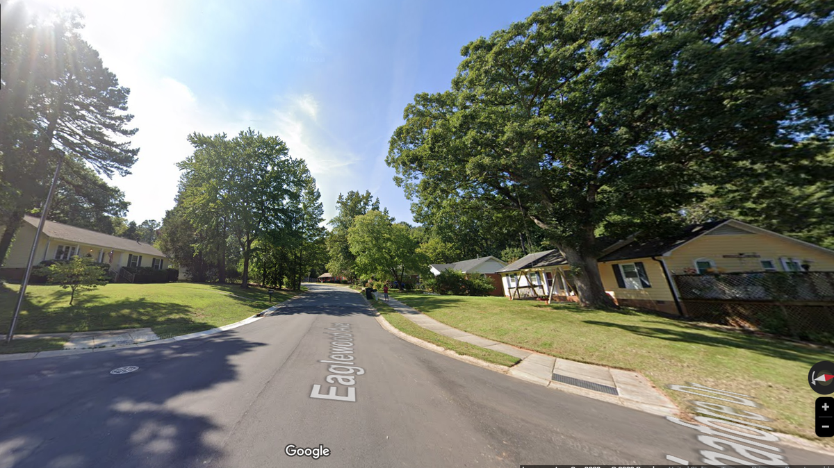 A homicide investigation is underway near the 1000 block of Eaglewood Avenue in east Charlotte, CMPD says.