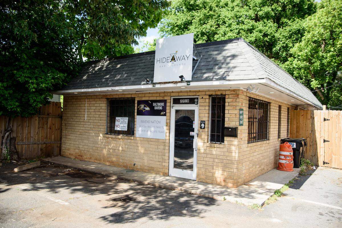HideAway is at 2710 Tuckaseegee Road.