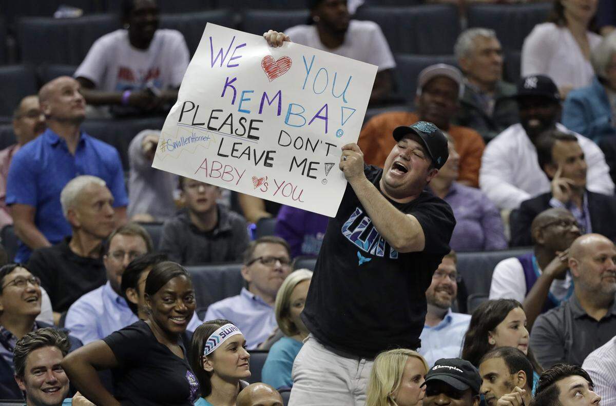 Free agent Kemba Walker’s won’t make his stay-or-go decision in time to influence what the Charlotte Hornets will do in Thursday’s NBA draft.