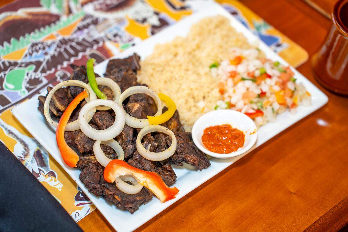 At Tima, the food represents flavors of several West African countries, including Mali, Ivory Coast, Gambia and Guinea.