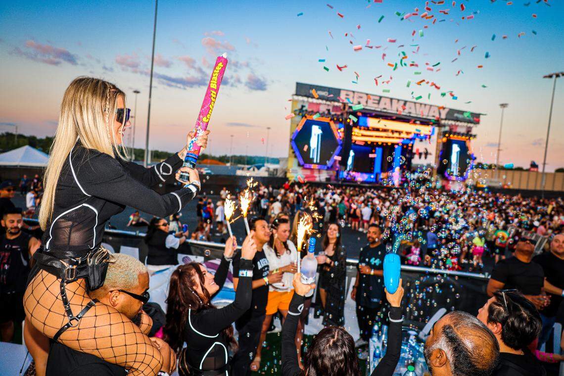 Breakaway Music Festival revelers enjoy one of the recent events on the circuit.