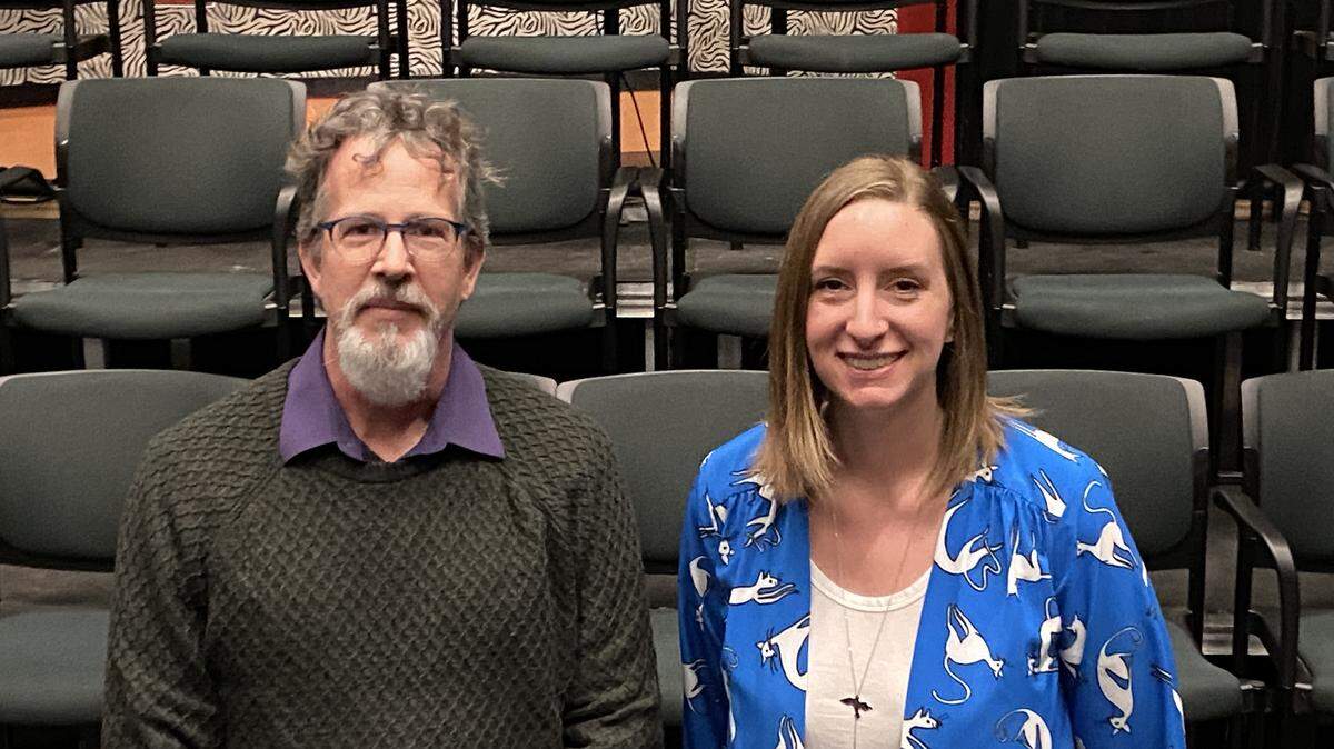 Actor’s Theatre of Charlotte executive director Charlotte Chip Decker (left) and general manager Laura Rice announced last month that the group’s reserves are depleted and it would need to raise funds or fold.