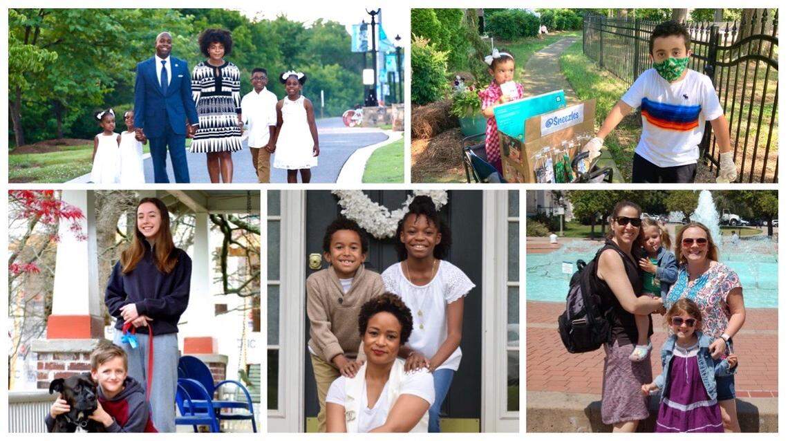 Five families are each navigating the COVID-19 crisis and the upcoming school year differently, but all have put increased focus on family time.