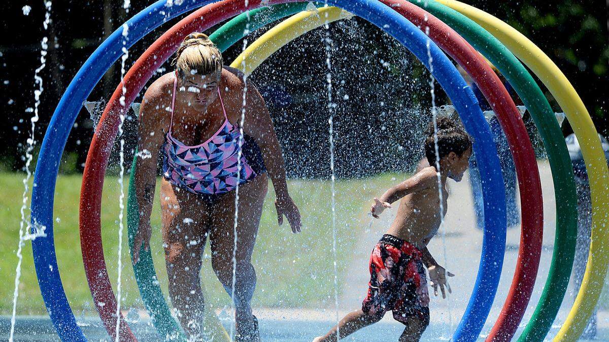 The county opened cooling stations on Thursday and Friday for the public as Charlotte expects to see weather in the high 90s.