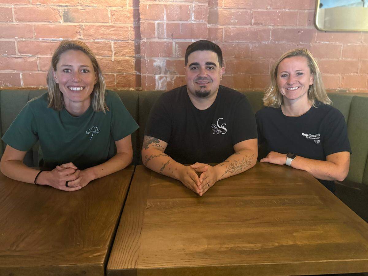Meg Charity, chef Andres Kaifer and Barrett Worthington are teaming up to open a restaurant adjacent to Rally.