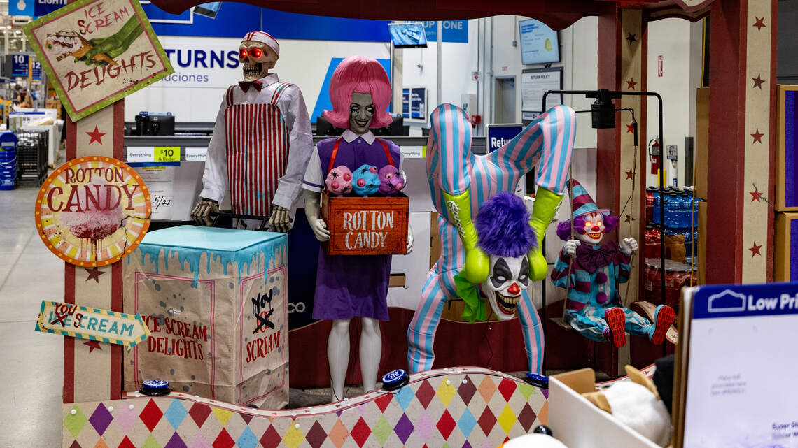 Plaza Midwood resident brings ‘Willy Wonka gone wrong’ to Lowe’s Halloween collection