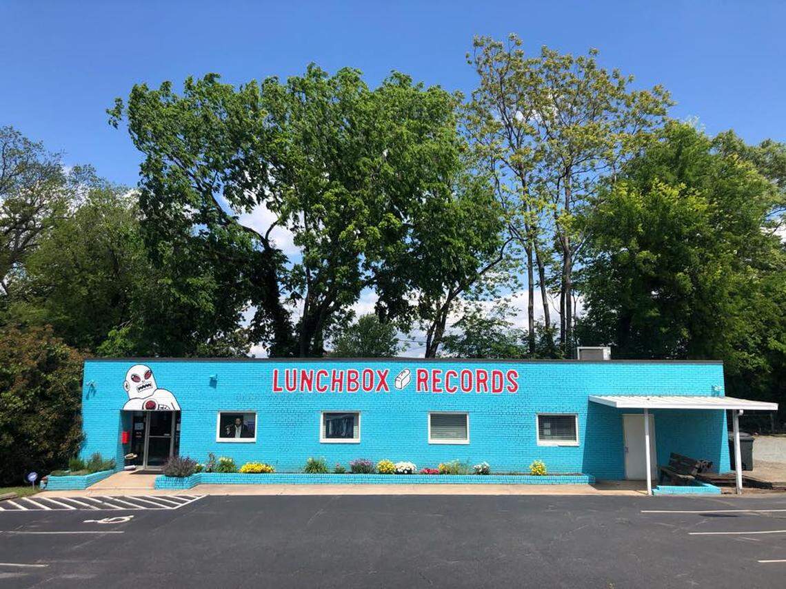 Lunchbox Records on Central Avenue.