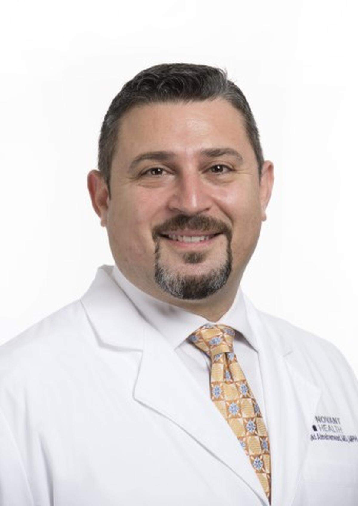 Dr. Amjad AlMahameed, a cardiologist at the Novant Health Heart and Vascular Institute and Lauren’s doctor. He was able to recognize Lauren’s condition after being introduced to SCAD at the Cleveland Clinic.