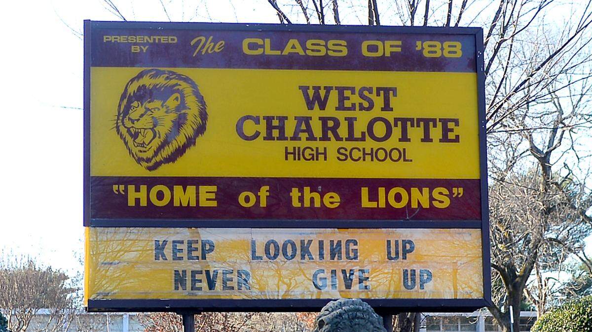 West Charlotte High School on Monday, December 13, 2021. 