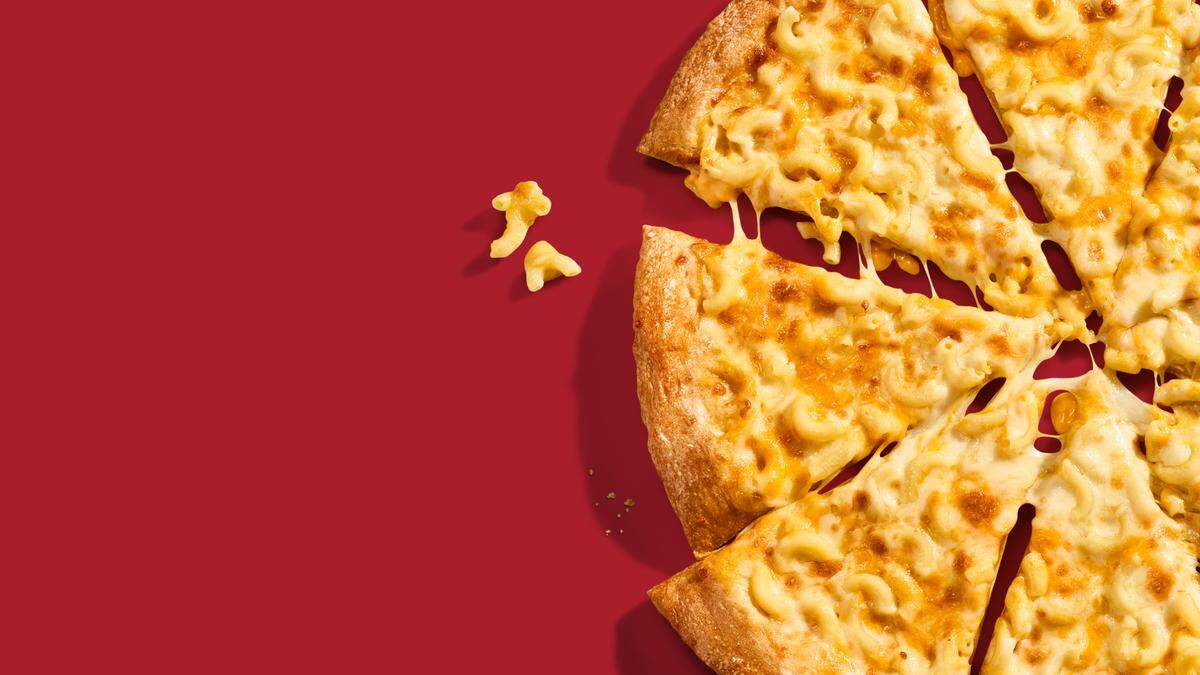 Toppers Pizza is known for its creative pizzas, such as is Mac ‘N Cheese pizza.