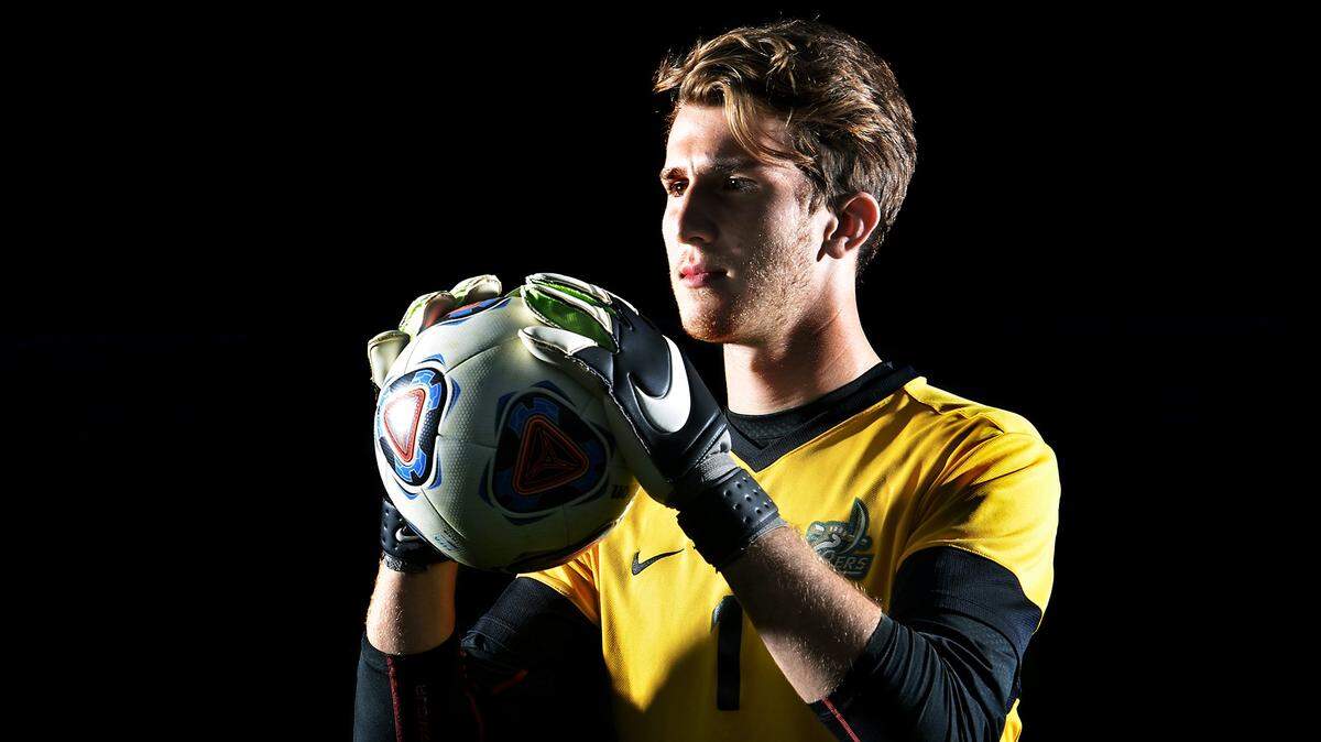 Goalkeeper Elliot Panicco has four shutouts for the Charlotte 49ers this season.