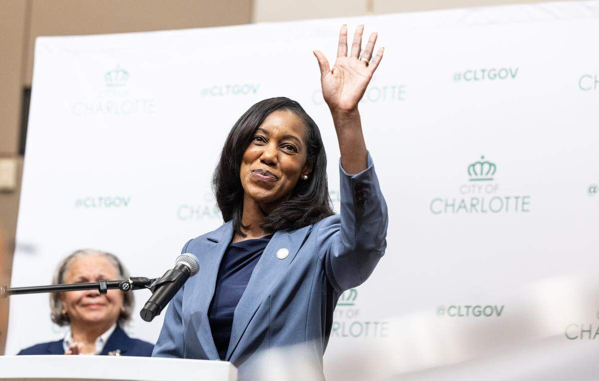 Estella Patterson started as Charlotte-Mecklenburg’s police chief on Monday.