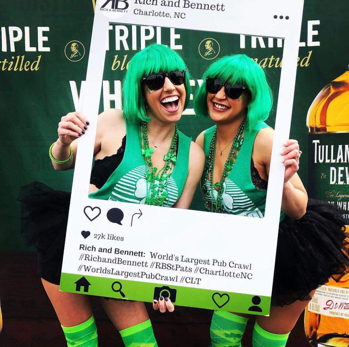 Rich and Bennett’s 20th Annual St. Patrick’s Day Bar Crawl starts Saturday at noon.