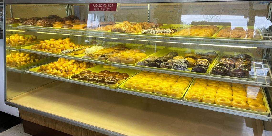 Start your day with a doughnut from MJ Donuts in Pineville.