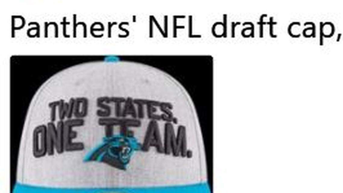 Fans of the NFL Carolina Panthers are panning the new Panthers 2018 Draft cap unveiled by New Era on Tuesday.