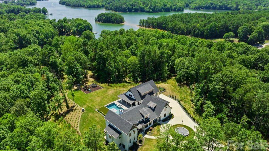 Ex-NASCAR driver drops asking price (again) on Lake Norman estate, listing shows