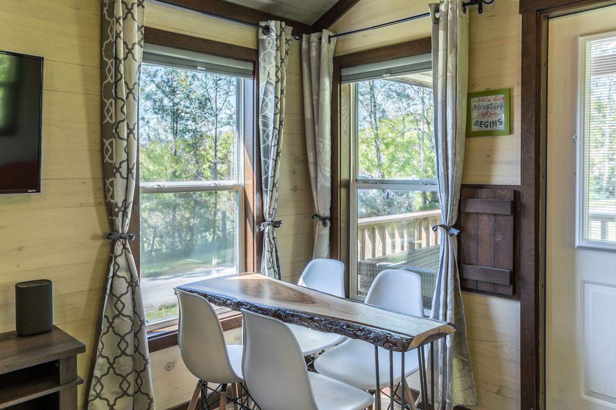 Tiny House Big Adventures books via Blue Ridge Mountain Rental.