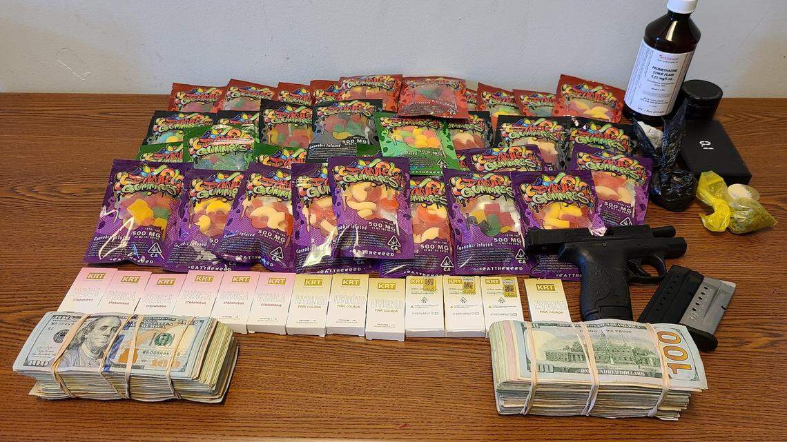 Loads of Gummy Bears seized by NC police. There’s more than a sugar high in these.