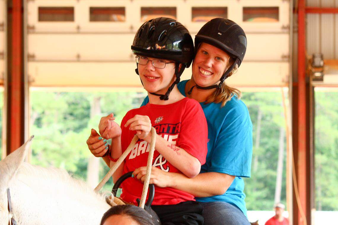 There are lots of smiles at Victory Junction, a camp that serves children with serious medical conditions.