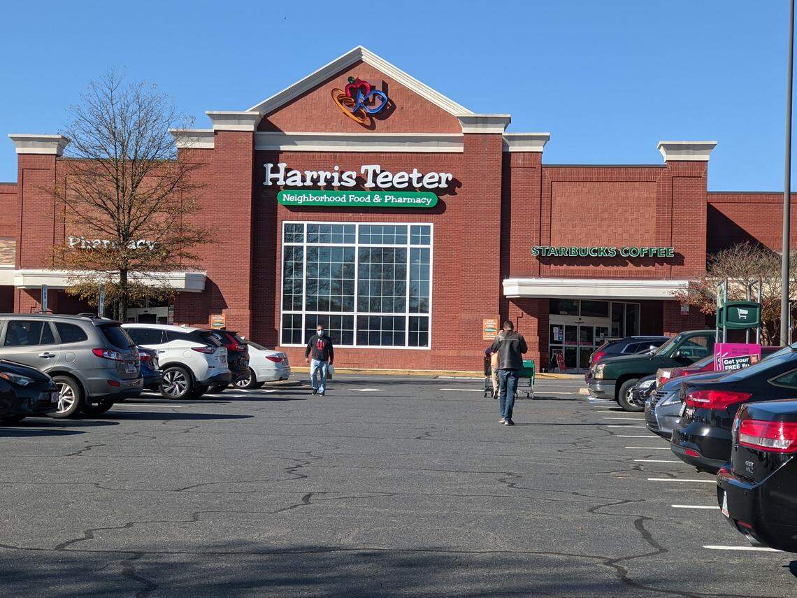 Original: Harris Teeter grocery store (South Tryon Street store in Steele Creek shown) will reopen its Park Road Shopping Center store in Charlotte next month after major renovations. All 211 Harris Teeter will offer the coronavirus vaccine in a phased approach based on eligibility requirements following federal and state guidelines.