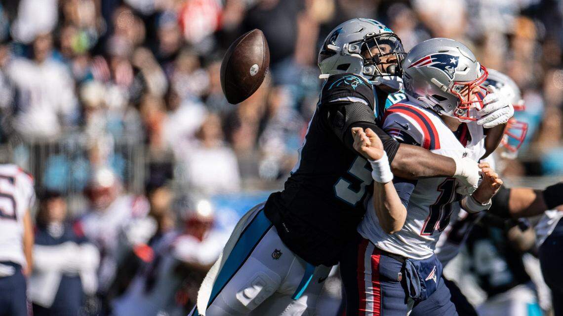 Carolina Panthers star calls out Patriots QB Mac Jones. ‘It was a dirty play.’