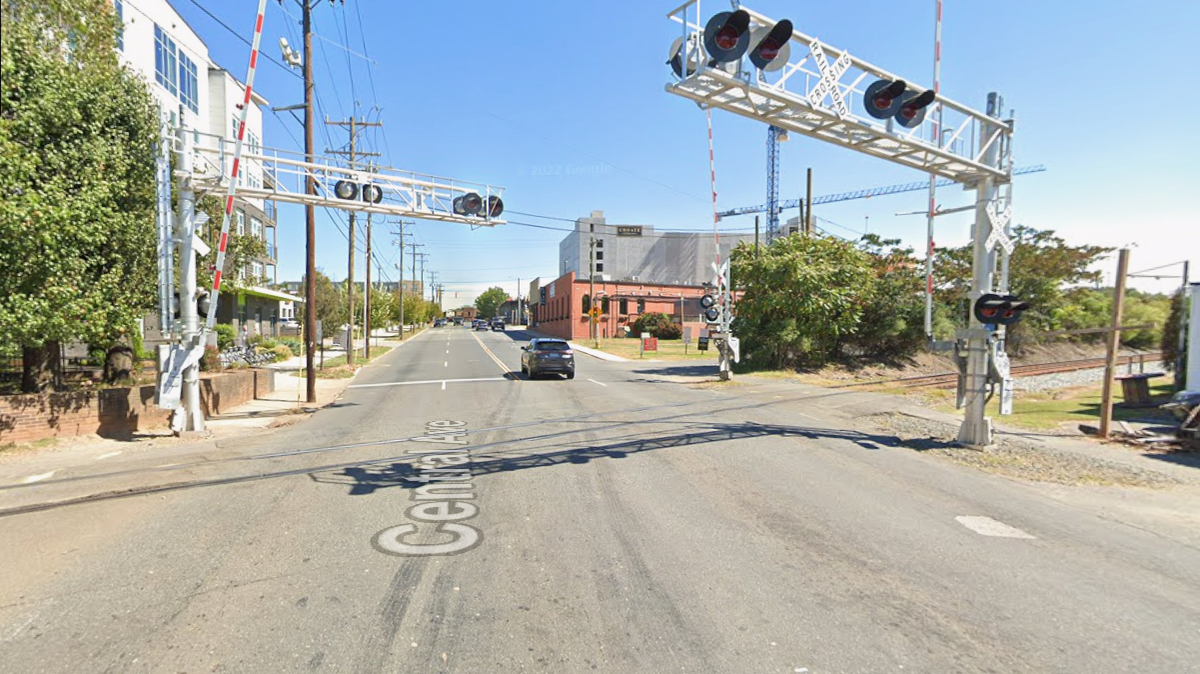 A 60-year-old man died after he was struck by a train while walking near tracks in Plaza Midwood.