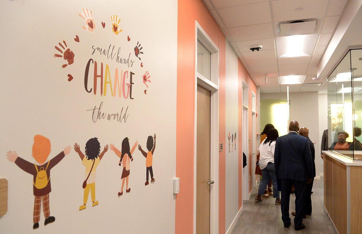 Pediatrics has its own space in the C.W. Williams Community Health Center.