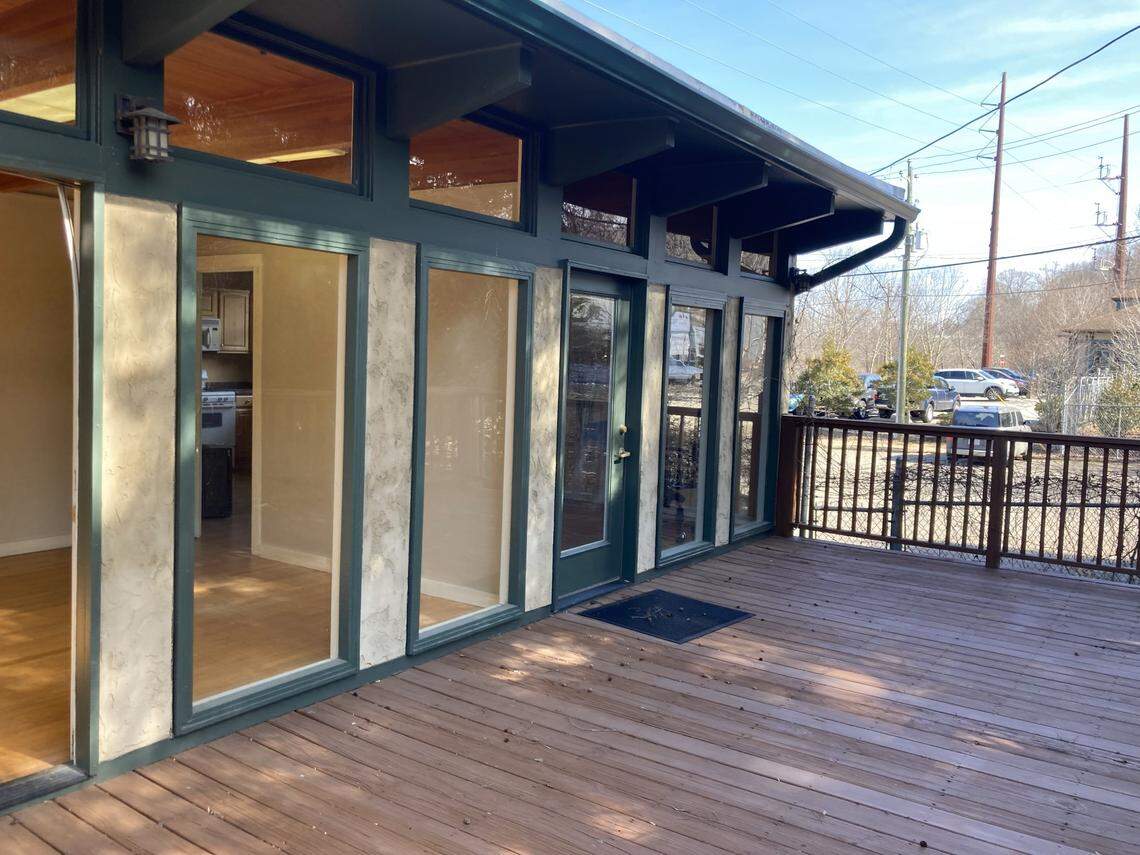 What the Asheville Tea Company’s production center looked like before the destruction caused by Hurricane Helene.