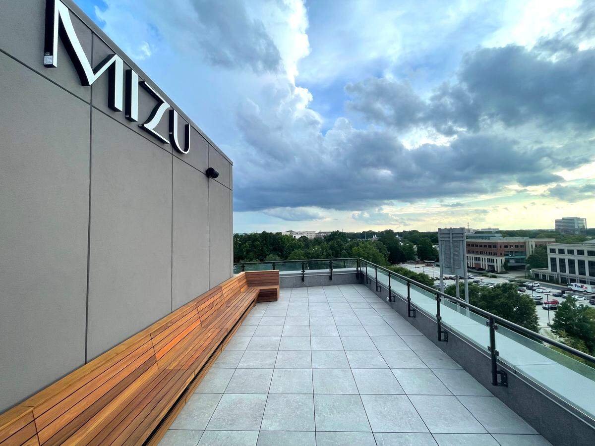 Mizu, the Hyatt Centric SouthPark Charlotte’s rooftop restaurant that opens in August, will offer live-fire cooking atop the new hotel.
