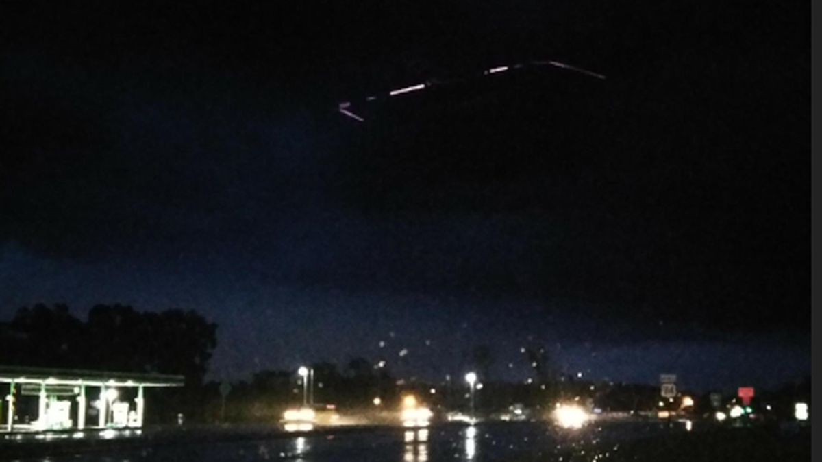 Javion Hill says he took this photo on U.S. 74 southwest of Charlotte on Aug. 18.