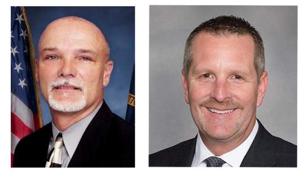 Tim Moose (left) and Todd Ishee (right)