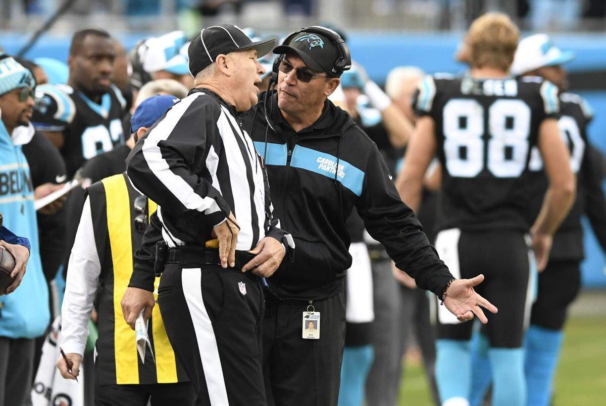 Carolina Panthers head coach Ron Rivera said the team controls its own destiny, but its three-game losing streak makes its remaining road to the postseason more difficult than it was at the beginning of the month.