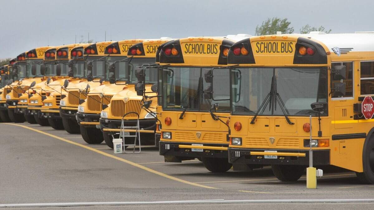 A student was grazed by a car while trying to catch their bus Tuesday morning in east Charlotte. The student had minor injuries, a CMS spokesperson said.