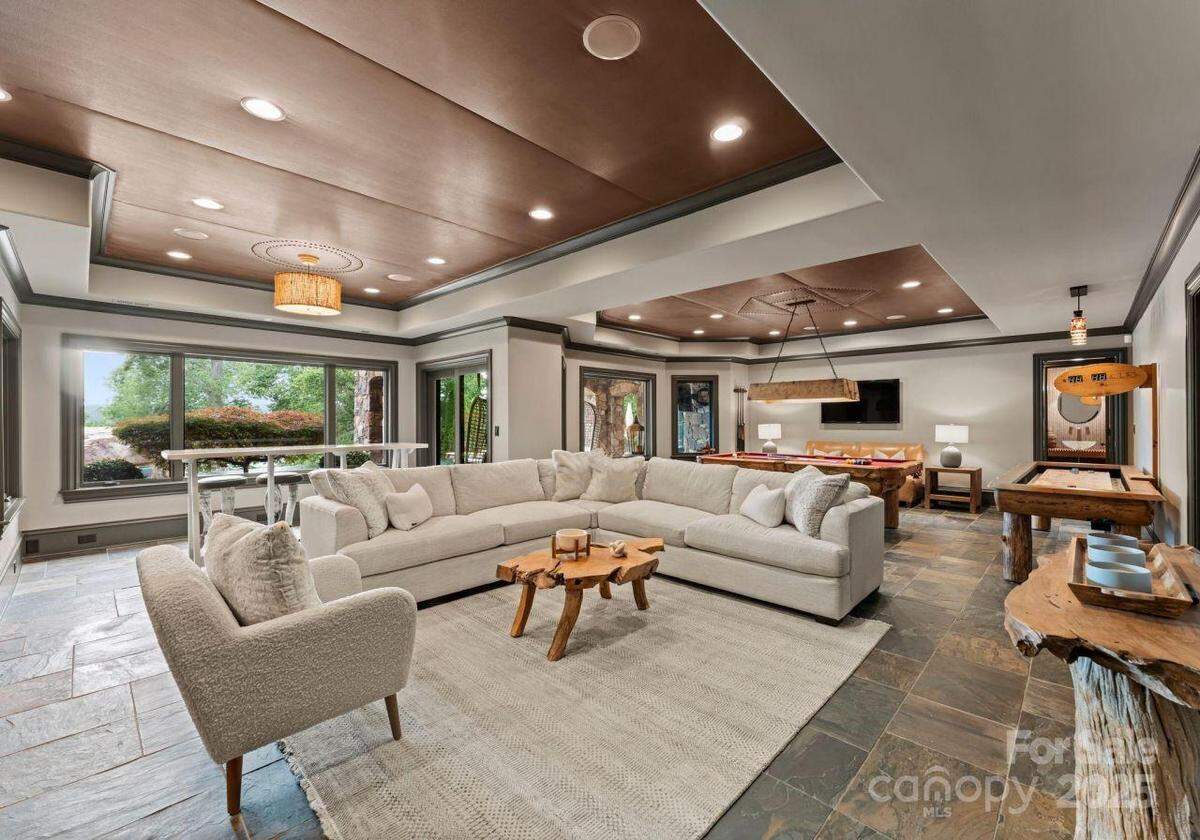 The 8,763-square-foot gated, European-style estate is for sale for $7.5 million.