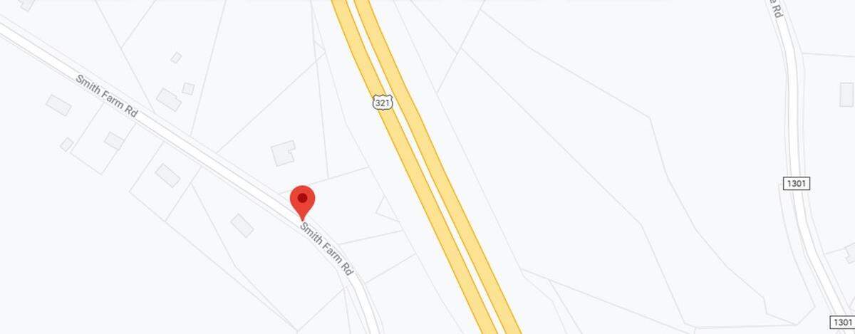 William Buster McCarter’s body was found near this spot in Lincoln County.